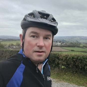 Chris Parks, Craniofacial Surgeon, 100 mile ride